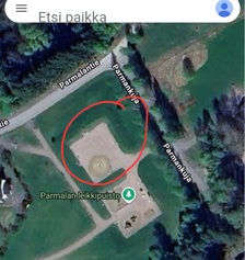 Ulkokuntosali Parmalan leikkipuiston yhteyteen
